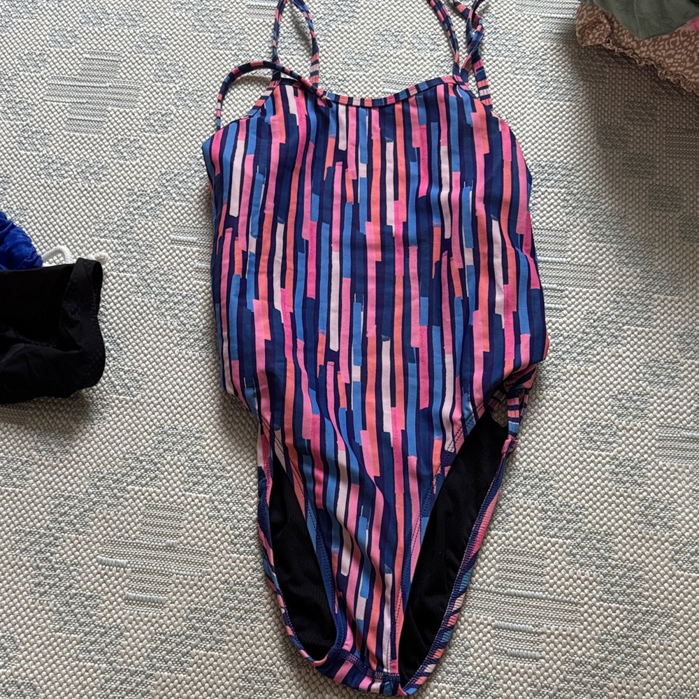 Jolyn One-Piece Swimsuit tie back